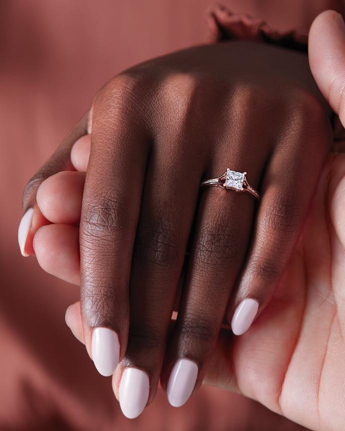 Accented Diamond Rings