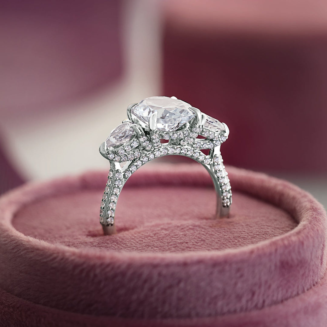 Three Stone Diamond Ring