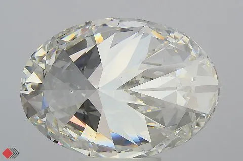 7.51ct Oval Lab Grown Diamond (Colour G, Clarity VS2, IGI Certified)