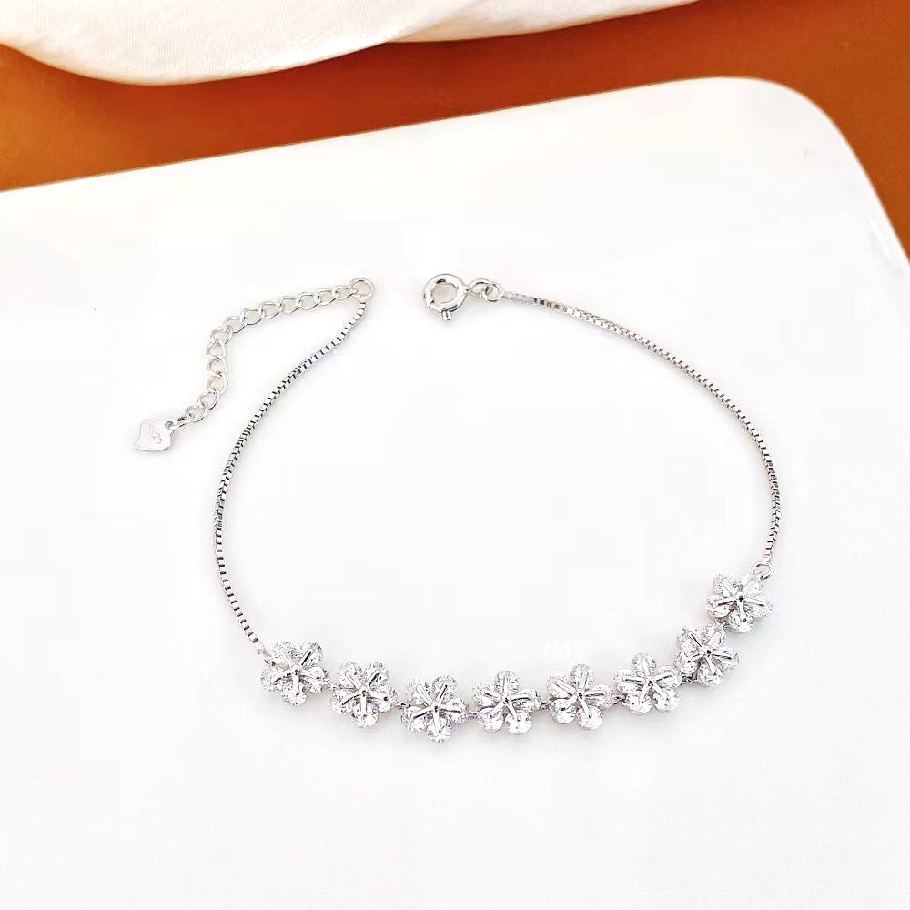 Beautiful popular sterling silver bracelet