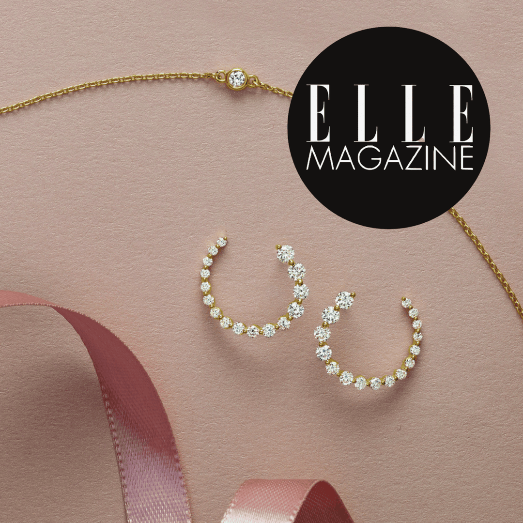 Elle magazine earrings
