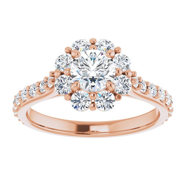 Vintage Style Cluster Ring