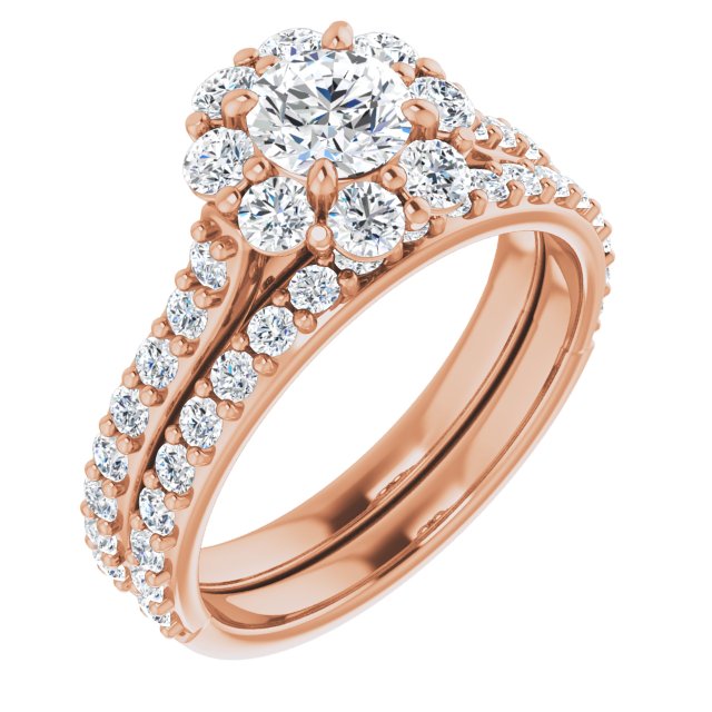 Vintage Style Cluster Ring