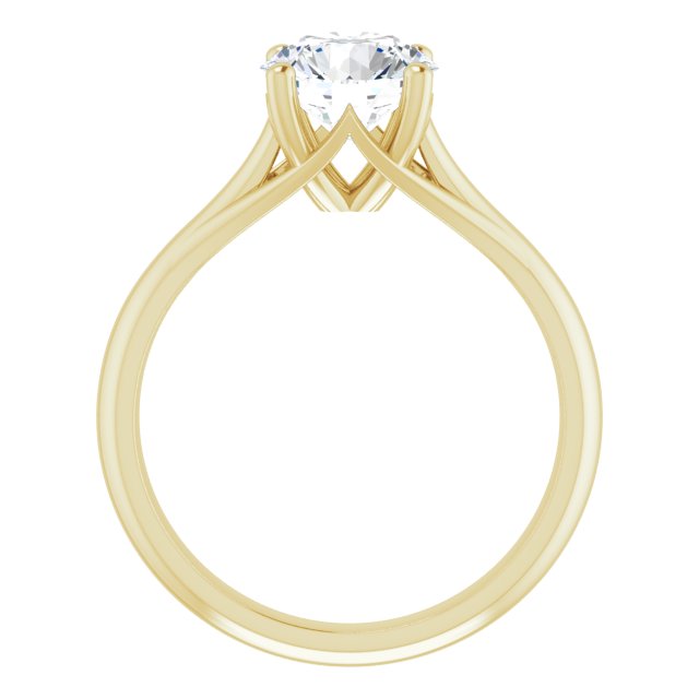 1.50ct Round Brilliant Moissanite Solitaire Ring