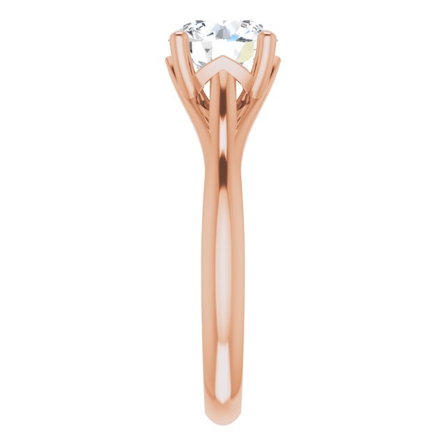 1.50ct Round Brilliant Moissanite Solitaire Ring