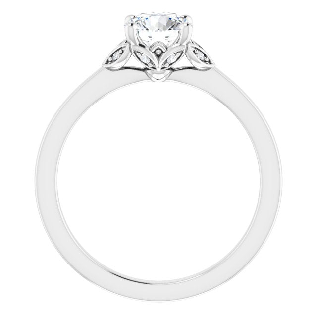 3/4ct Round Brilliant Lab Grown Diamond Engagement Ring