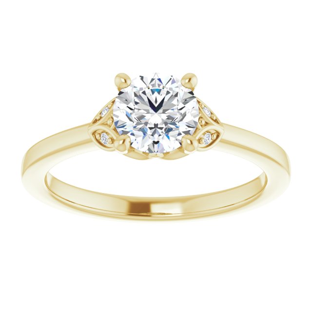 3/4ct Round Brilliant Lab Grown Diamond Engagement Ring
