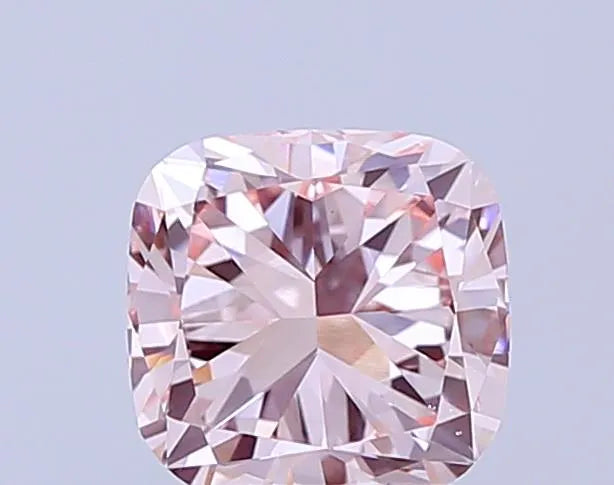 1.00ct Cushion brilliant Lab Grown Diamond (Colour Fancy Pink, Clarity VS1, IGI Certified)
