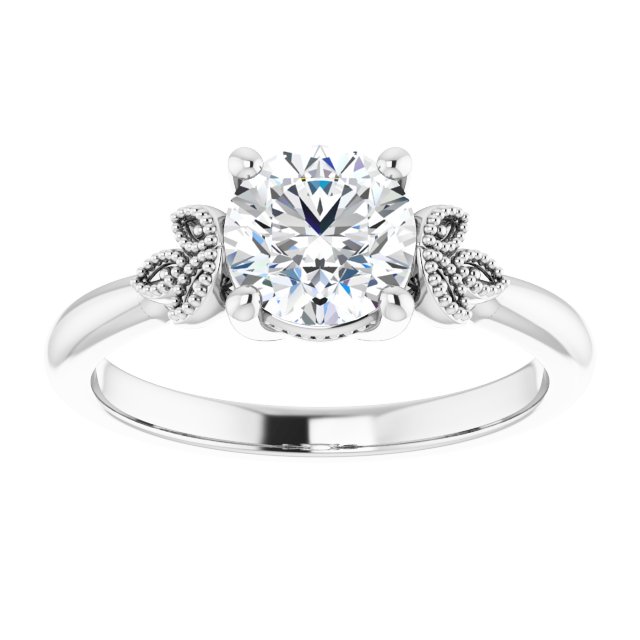 1.00ct LG Diamond Nature-Inspired Solitaire Ring