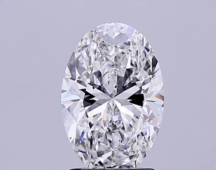 2.03ct Oval Lab Grown Diamond (Colour E, Clarity VS2, IGI Certified)