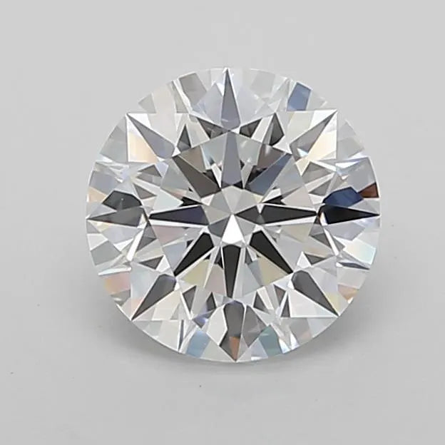 2.21ct Round Lab Grown Diamond (Colour D, Clarity VVS2, Cut ID, IGI Certified)