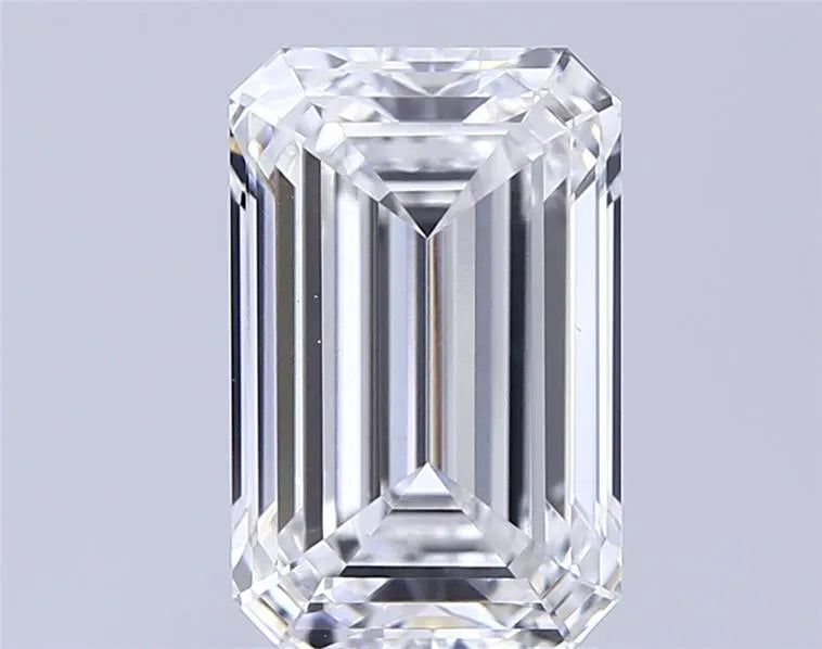 2.47ct Emerald Lab Grown Diamond (Colour E, Clarity VVS1, IGI Certified)