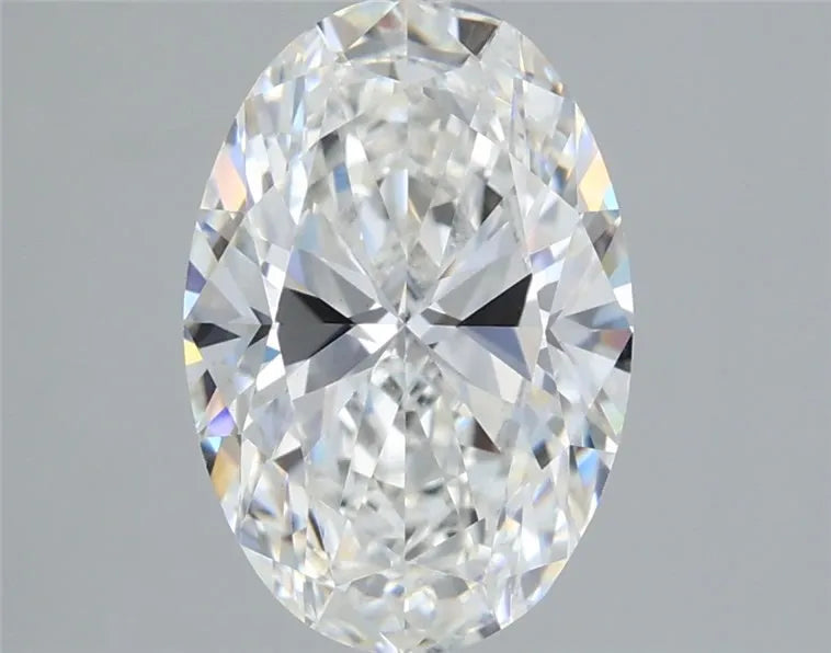 2.50ct Oval Lab Grown Diamond (Colour F, Clarity VS1, IGI Certified)