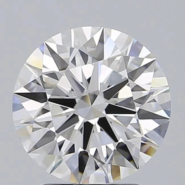 2.50ct Round Lab Grown Diamond (Colour D, Clarity VVS2, Cut ID, IGI Certified)
