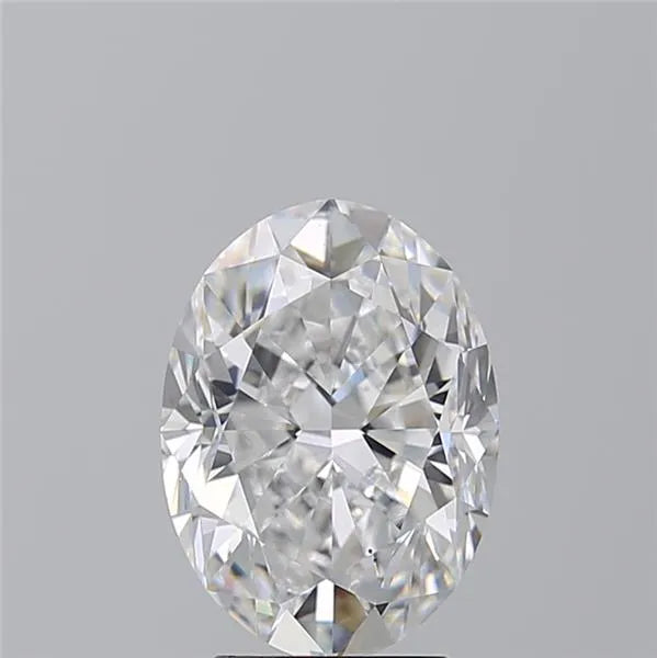 3.50ct Oval Natural Diamond (Colour D, Clarity VS2, GIA Certified)