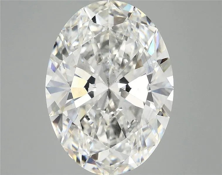 6.19ct Oval Lab Grown Diamond (Colour E, Clarity VS2, IGI Certified)