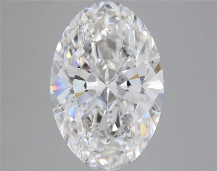 6.21ct Oval Lab Grown Diamond (Colour E, Clarity VS2, IGI Certified)