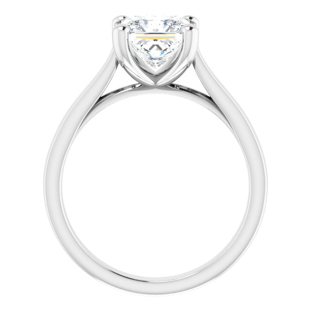 1.50ct Princess Cut Lab Grown Diamond Solitaire Engagement Ring