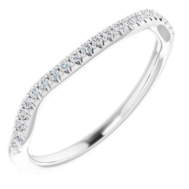 14K Yellow 1/6 CTW Lab-Grown Diamond Band