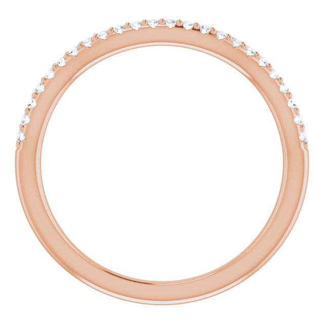 14K Yellow 1/6 CTW Lab-Grown Diamond Band