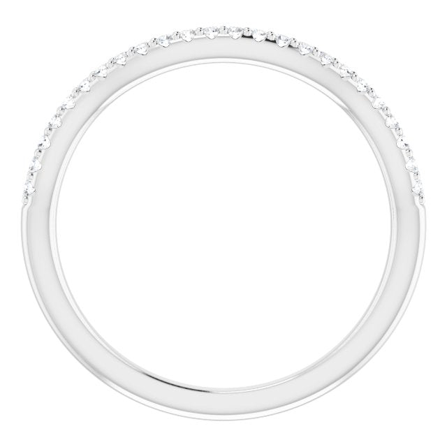 14K Yellow 1/6 CTW Lab-Grown Diamond Band