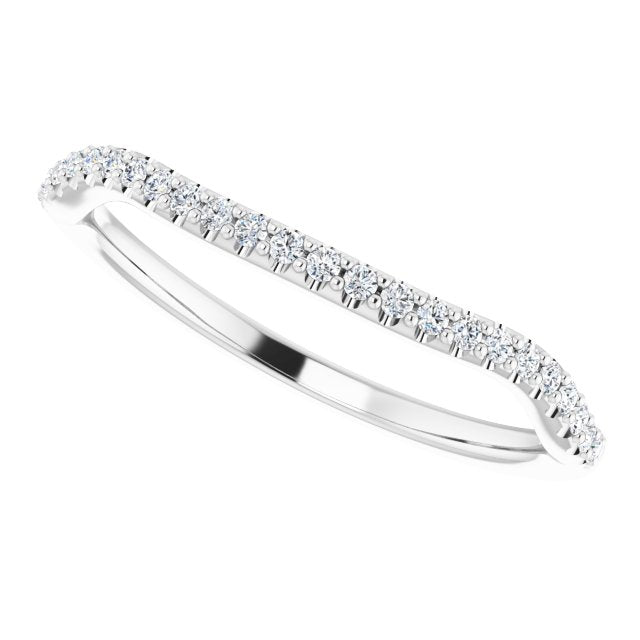 14K Yellow 1/6 CTW Lab-Grown Diamond Band