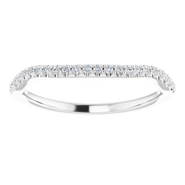 14K Yellow 1/6 CTW Lab-Grown Diamond Band