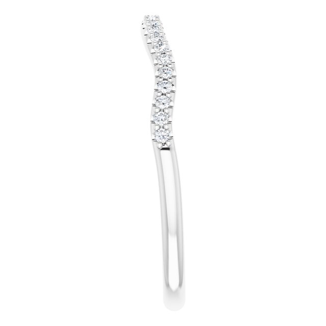 14K Yellow 1/6 CTW Lab-Grown Diamond Band
