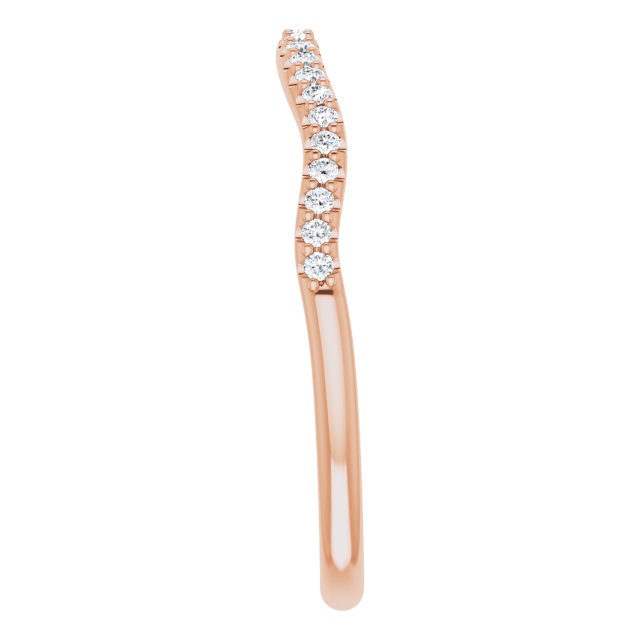 14K Yellow 1/6 CTW Lab-Grown Diamond Band
