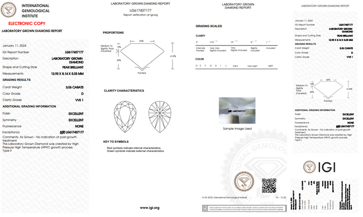 IGI LG DIAMOND CERTIFICATION