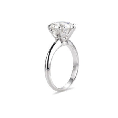 Platinum 1.23ct D/VS1 Round Brilliant LG Diamond Ring