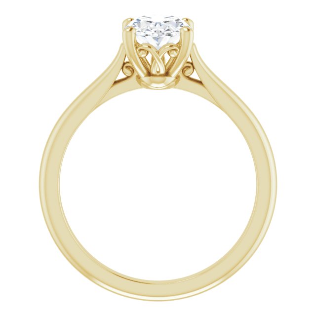 1.25ct Oval Solitaire Engagement Ring