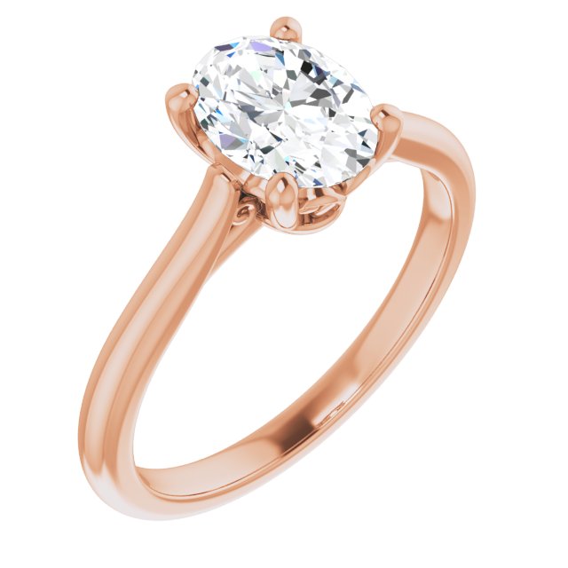 1.25ct Oval Solitaire Engagement Ring