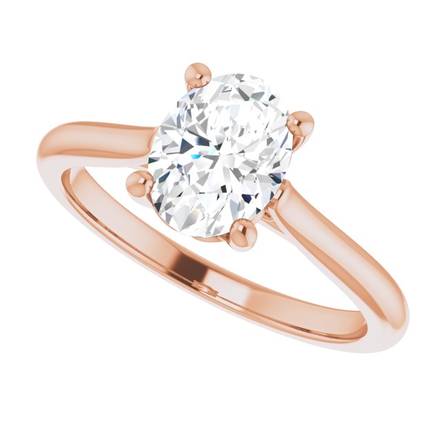 1.25ct Oval Solitaire Engagement Ring