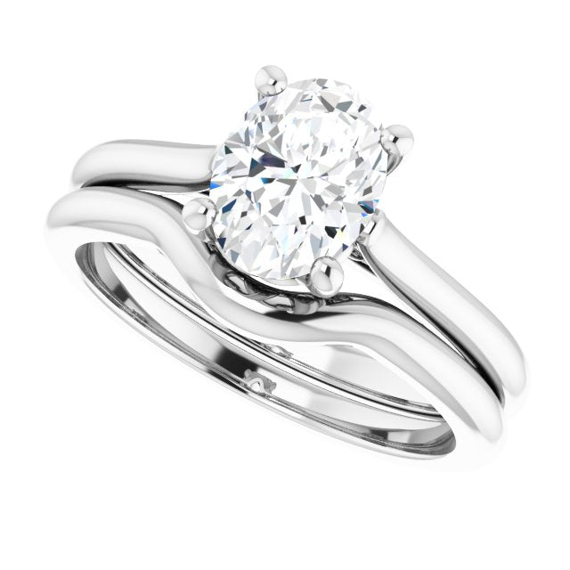 1.25ct Oval Solitaire Engagement Ring