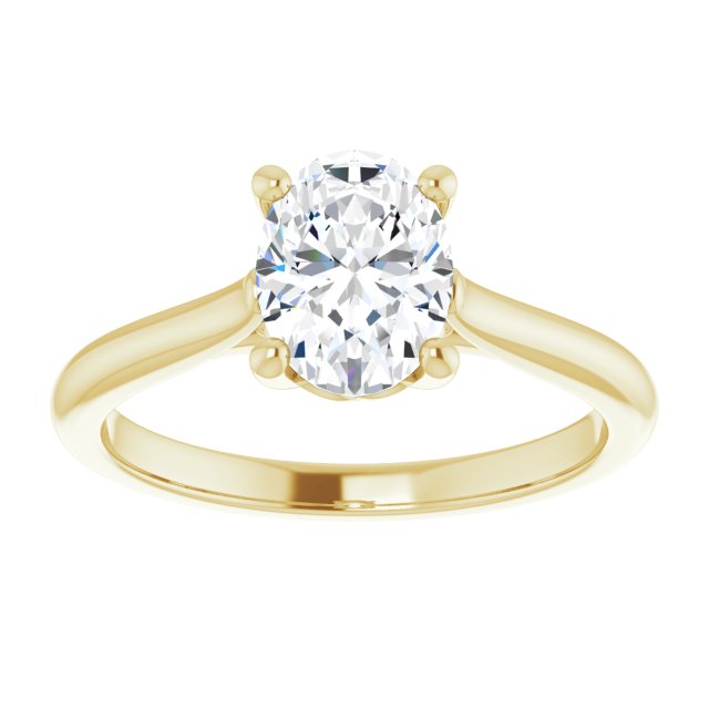 1.25ct Oval Solitaire Engagement Ring