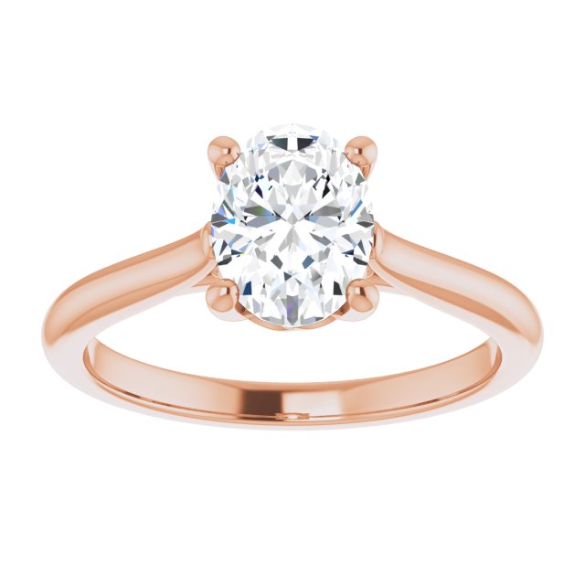 1.25ct Oval Solitaire Engagement Ring