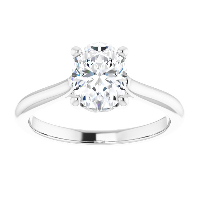 1.25ct Oval Solitaire Engagement Ring