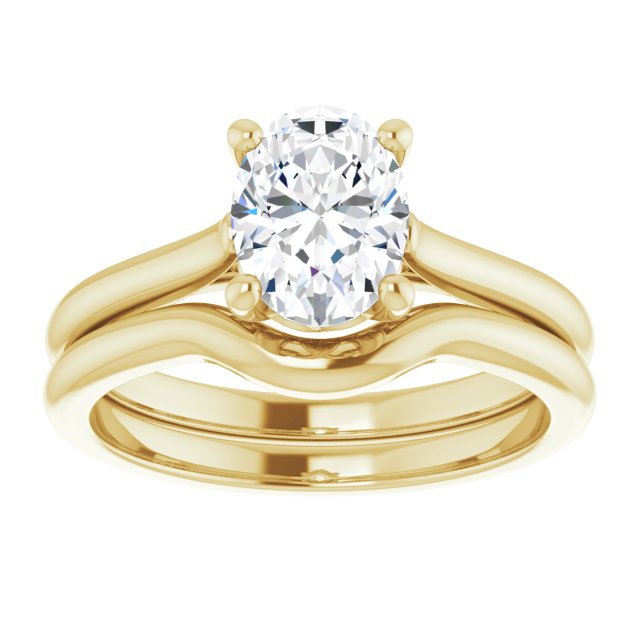 1.25ct Oval Solitaire Engagement Ring