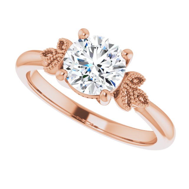 1.00ct Nature-Inspired Solitaire Ring