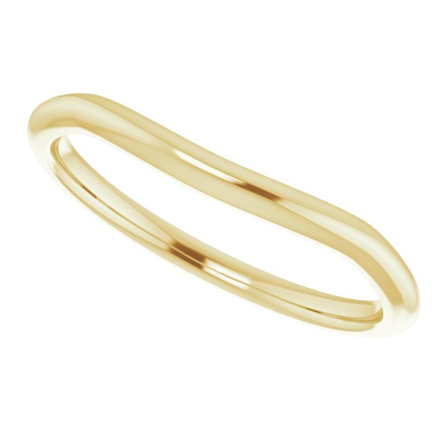 1.8mm Fitted Gold Wedding Band