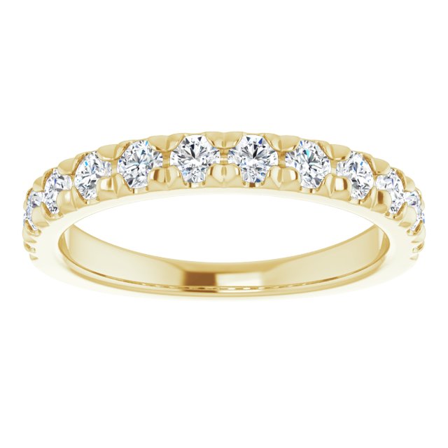 3/4 Carat French Set LG Diamond Ring