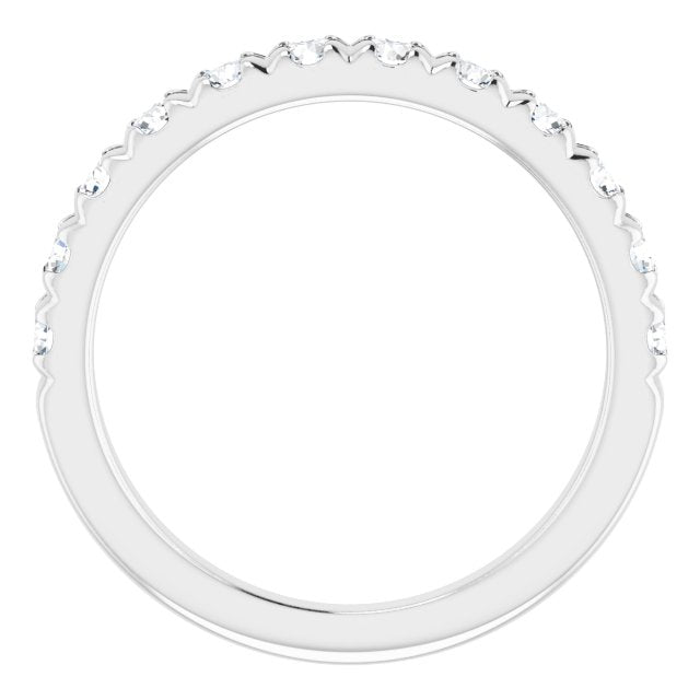 3/4 Carat French Set LG Diamond Ring