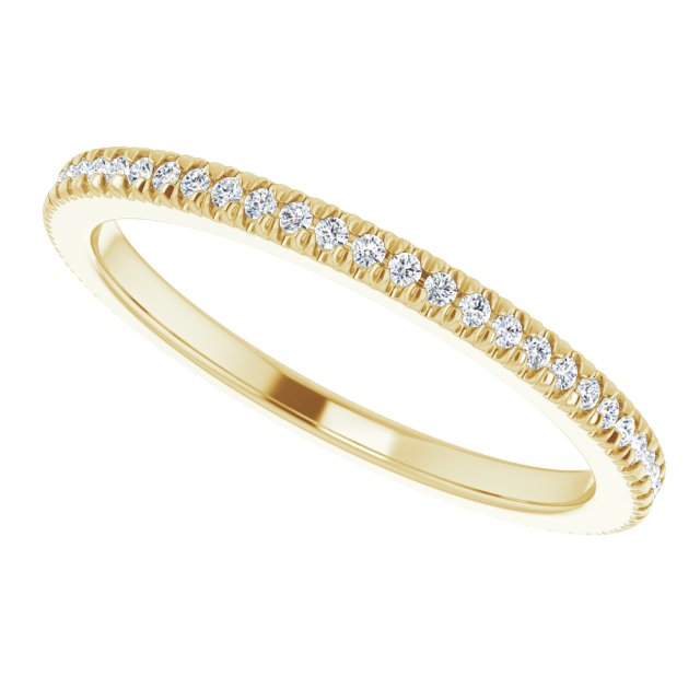 1/4ct French-Set Eternity Band